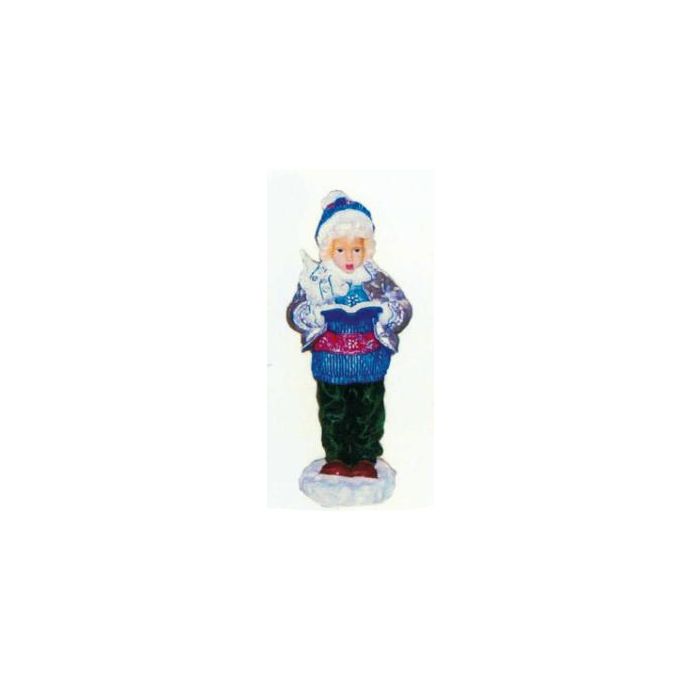 Winterkind Junge verkleinert Dekorationsfigur