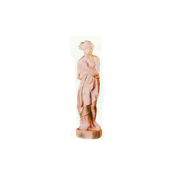 antike Frauenfigur in Steinoptik verkleinert Dekorationsfigur