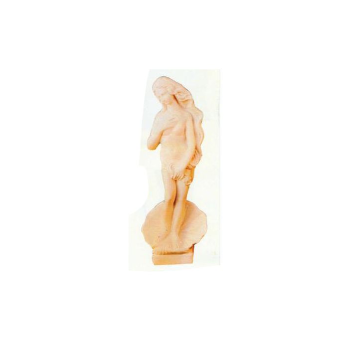 Frauenfigur antik in Muschel verkleinert Dekorationsfigur