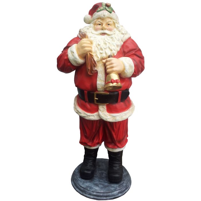 Weihnachtsmann lebensgroß Dekorationsfigur