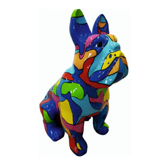 Bulldogge Mosaik lebensgroß Deko- & Werbefigur