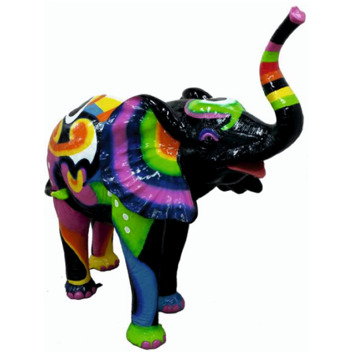 Elefant bunt  lebensgroß Deko- & Werbefigur