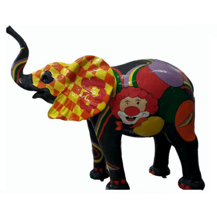 Elefant Zirkus lebensgroß Deko- & Werbefigur