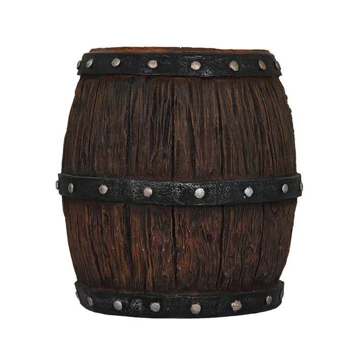 Holzfass  lebensgroß