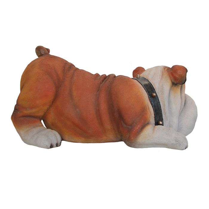 Comic Bulldogge lebensgroß