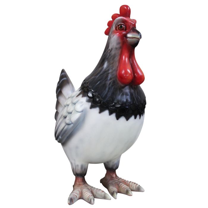 Comic Huhn lebensgroß