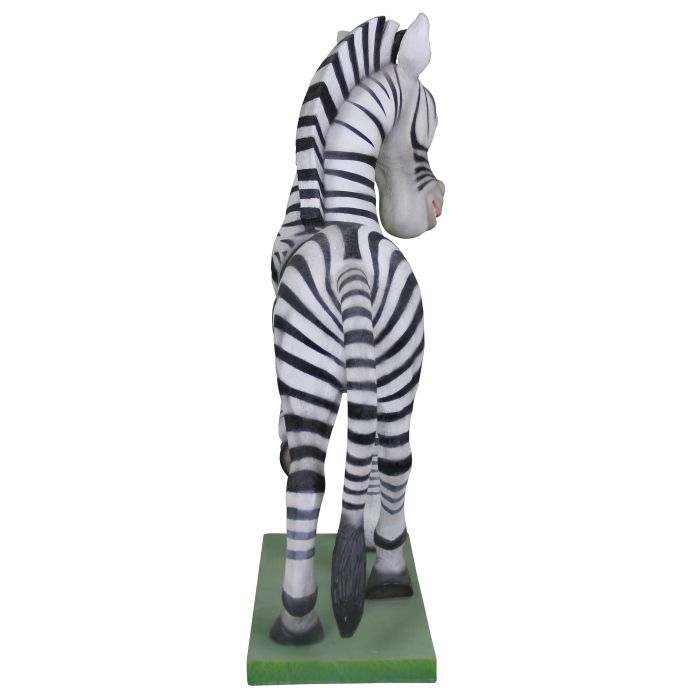 Comic Zebra lebensgroß