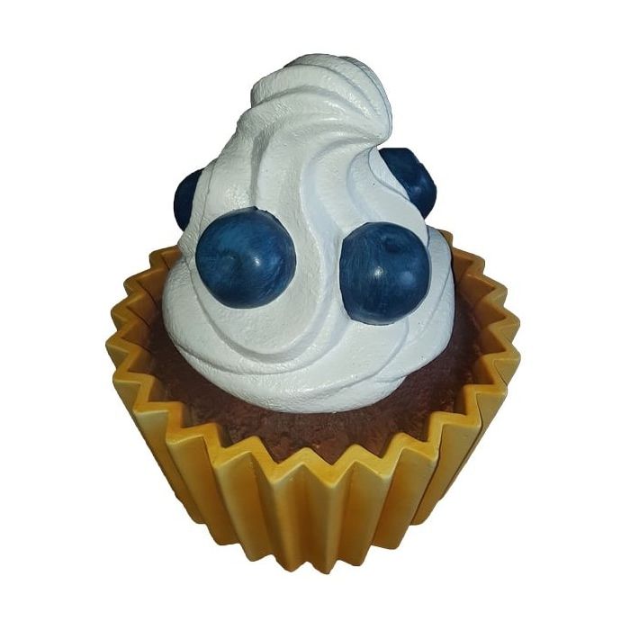 CupCake Blaubeere vergrößert Deko- & Werbefigur