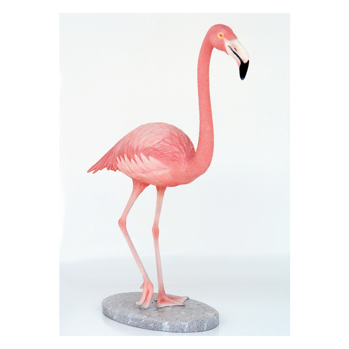 Flamingo lebensgroß Deko- & Werbefigur