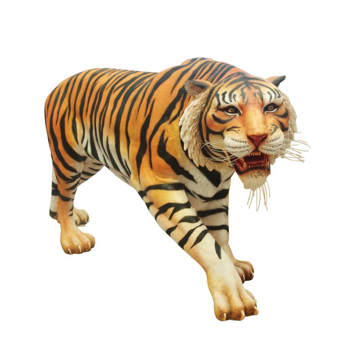 Bengalischer Tiger lebensgroß