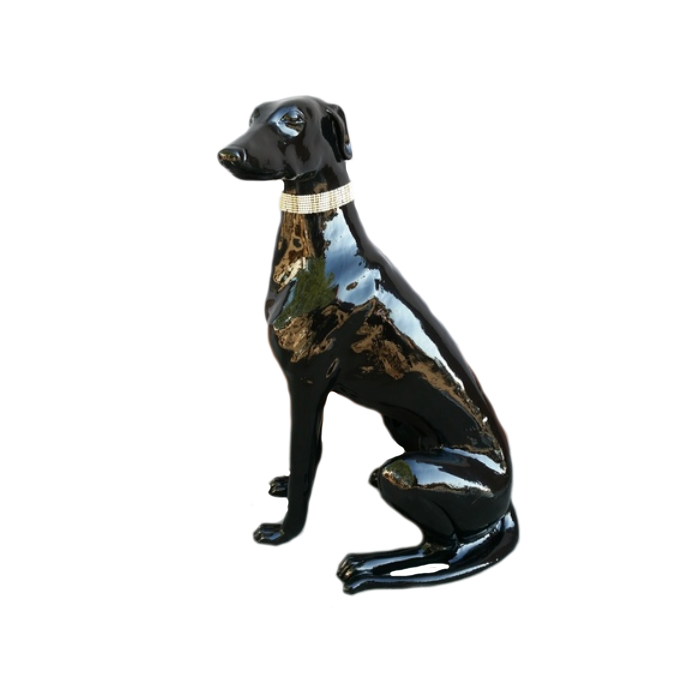 Windhund lebensgroß Deko- & Werbefigur