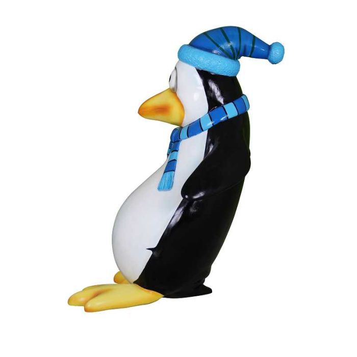 Comic Pinguin Blubber lebensgroß