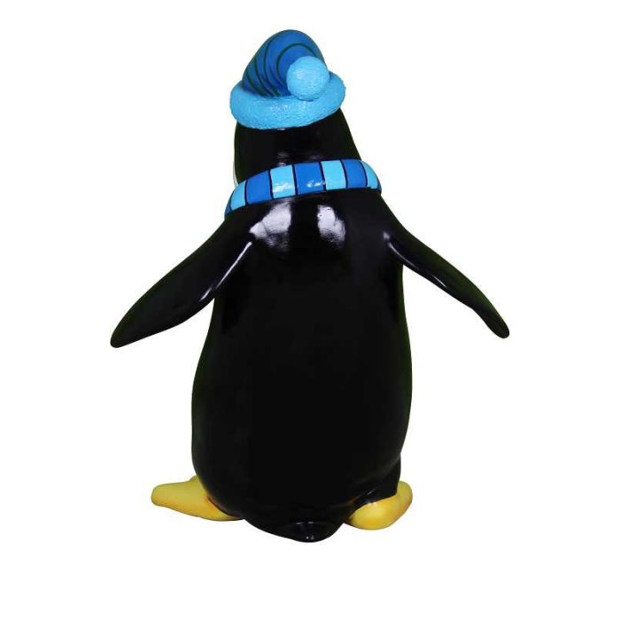 Comic Pinguin Blubber lebensgroß