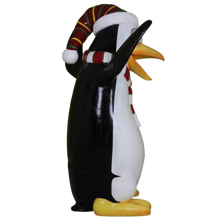 Comic Pinguin Dipper lebensgroß