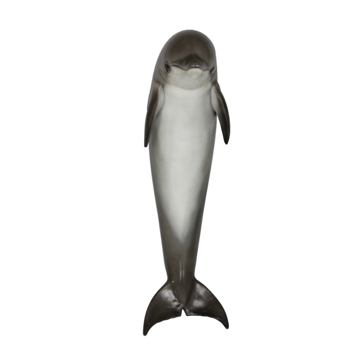 Springender Delfin lebensgroß