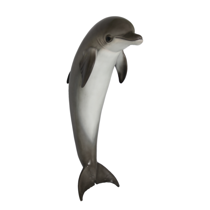 Springender Delfin lebensgroß