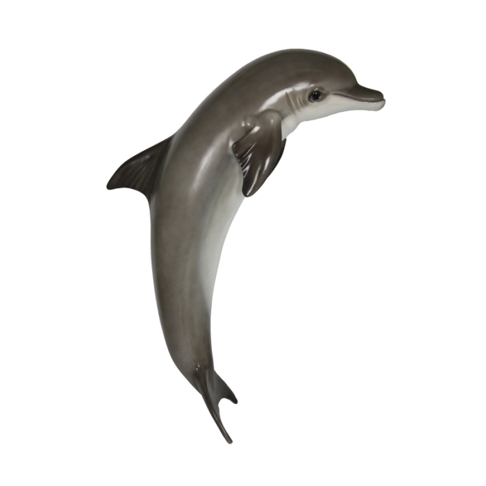 Springender Delfin lebensgroß