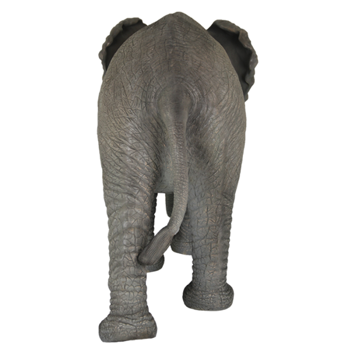 Laufender Elefant lebensgroß