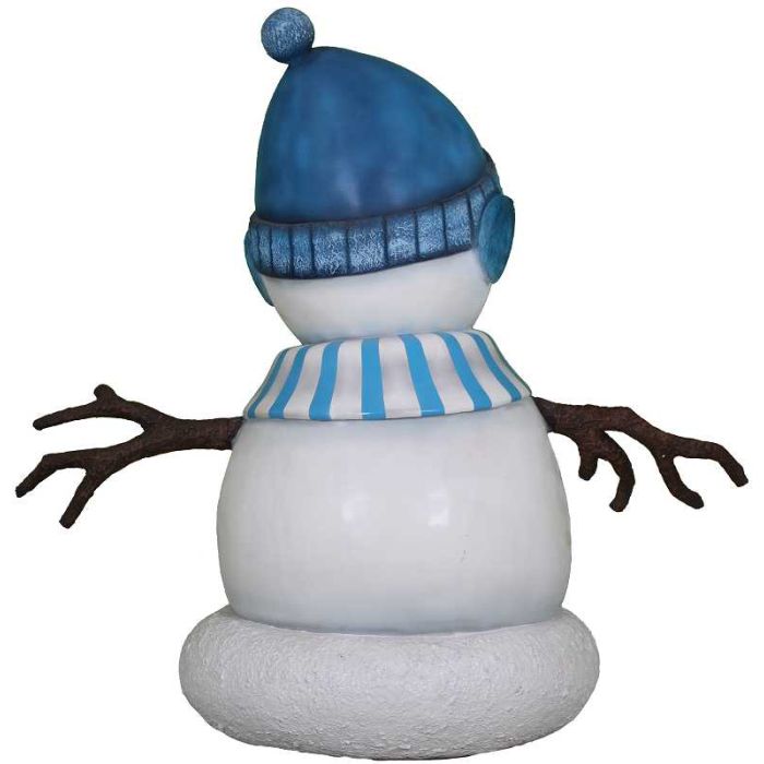 Schneemann Sohn lebensgroß