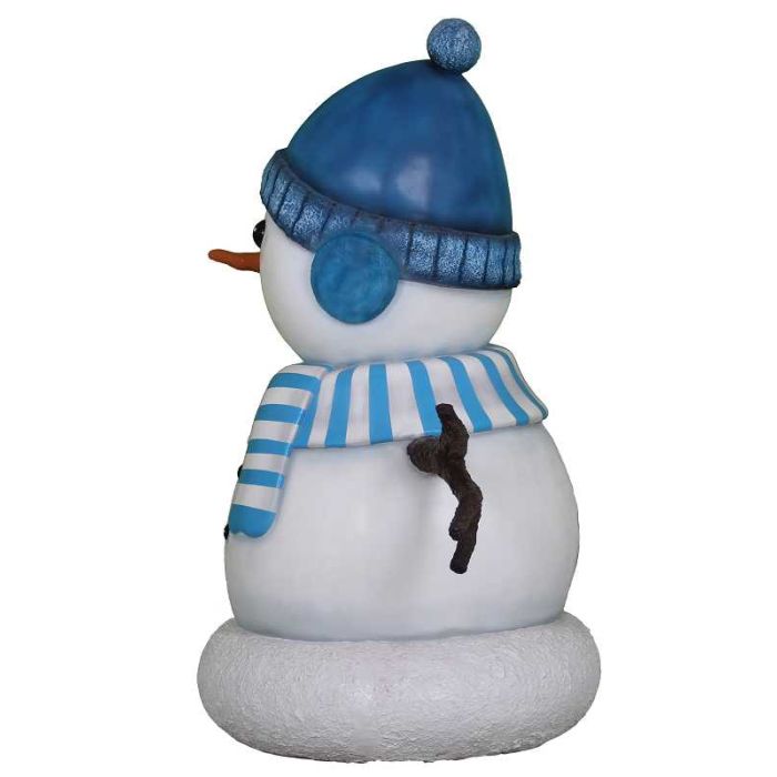 Schneemann Sohn lebensgroß