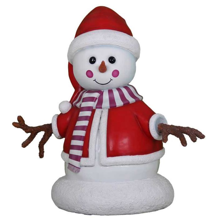 Schneemann Tochter lebensgroß