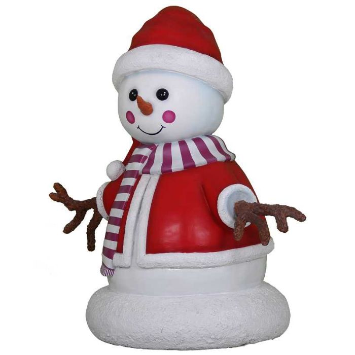 Schneemann Tochter lebensgroß