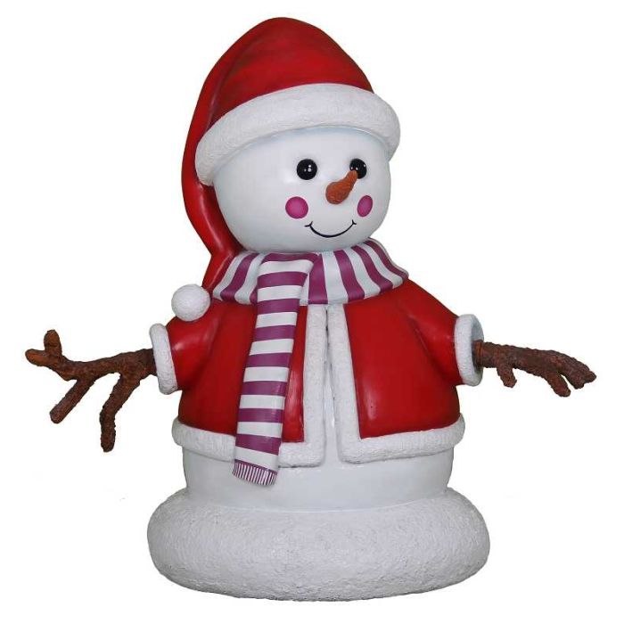 Schneemann Tochter lebensgroß