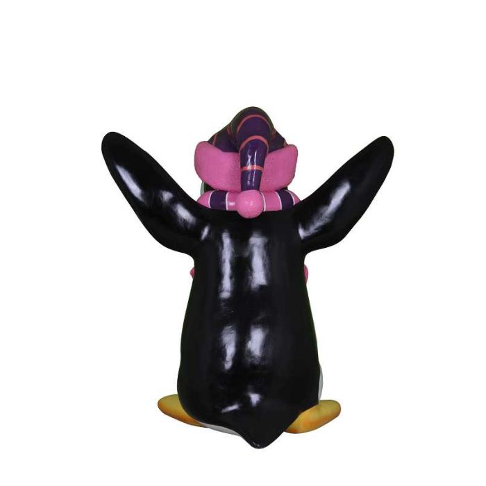Comic Pinguin Kipper lebensgroß