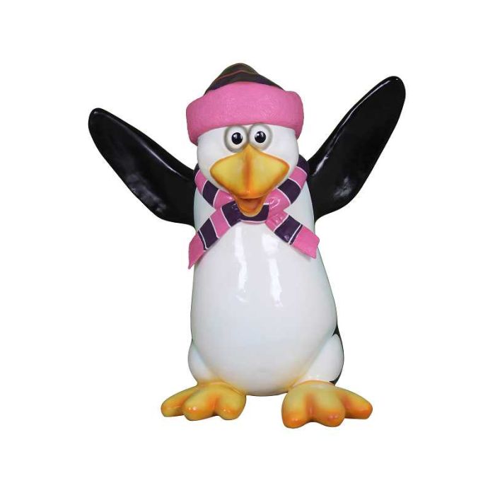 Comic Pinguin Kipper lebensgroß