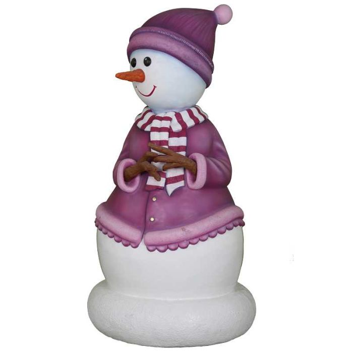 Schneemann Mama lebensgroß