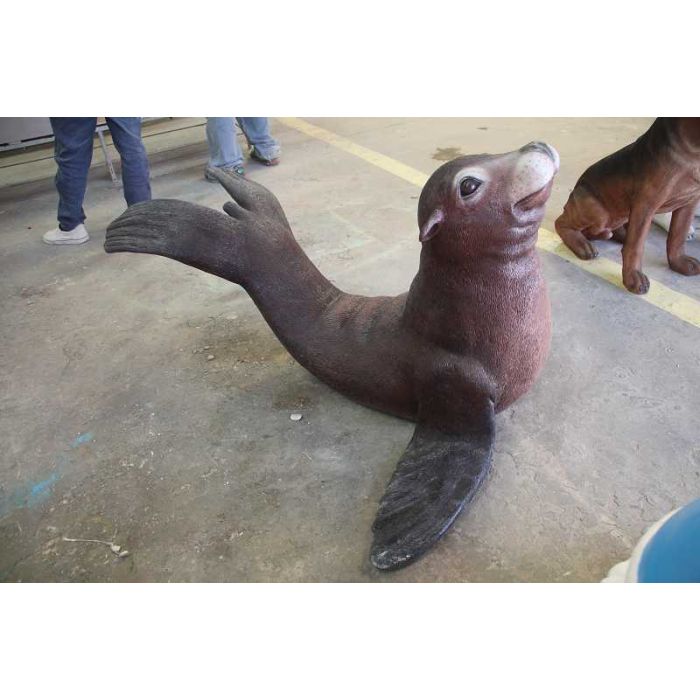 Seelöwe lebensgroß
