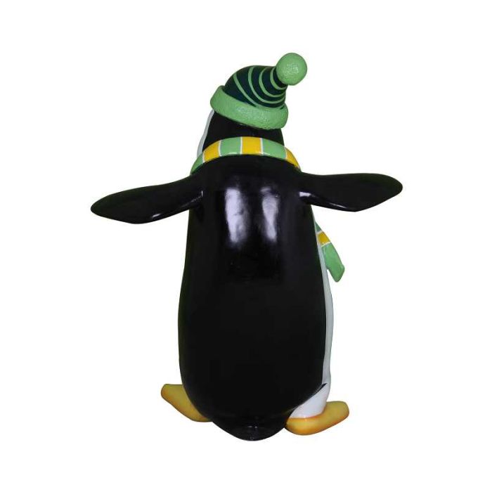 Comic Pinguin Skipper lebensgroß