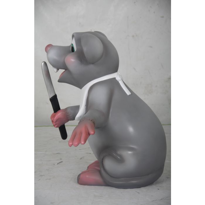 Comic Maus mit Messer keine Angabe
