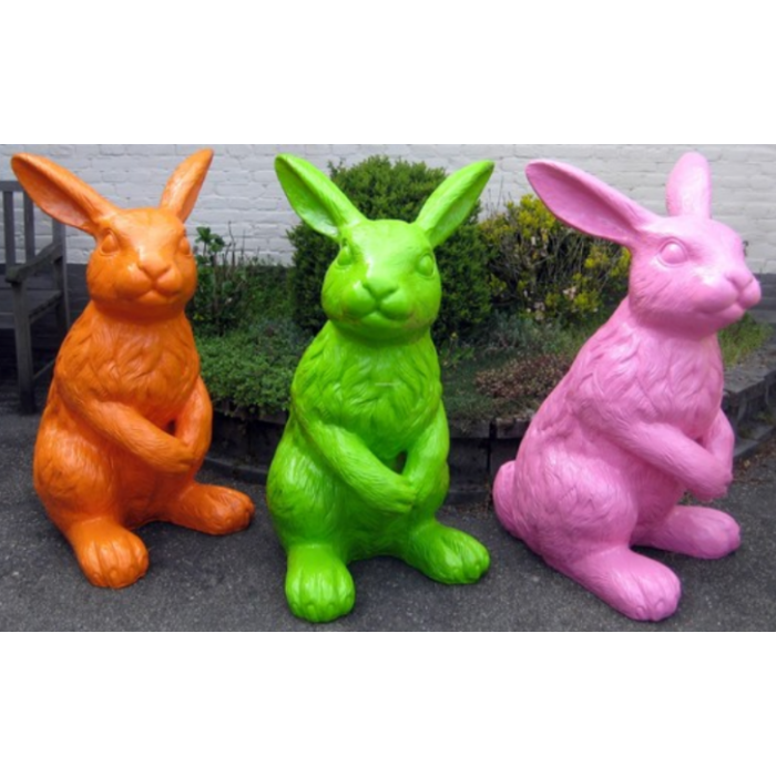 Hase vergrößert Dekorationsfigur