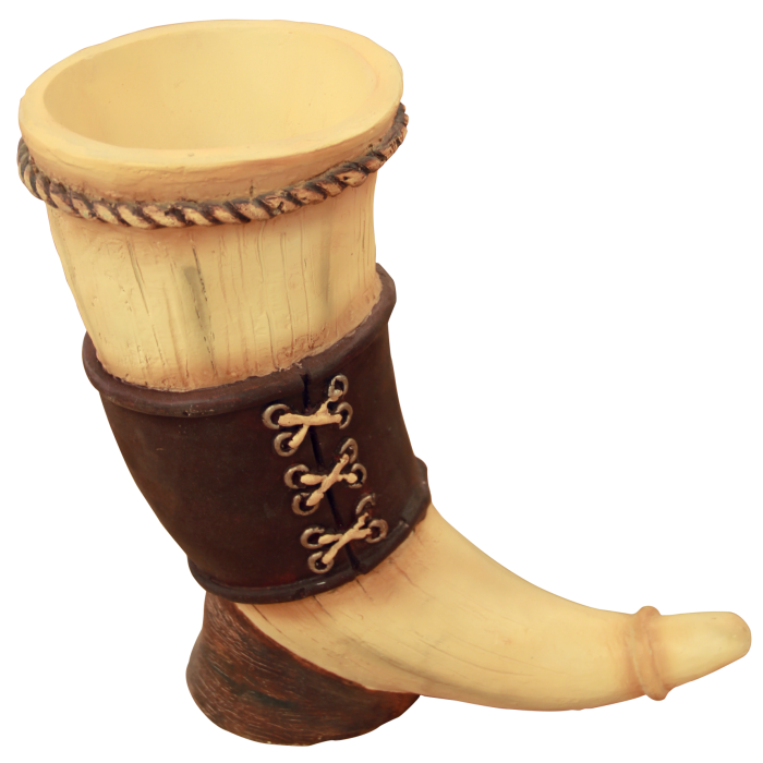 Wikinger Horn lebensgroß