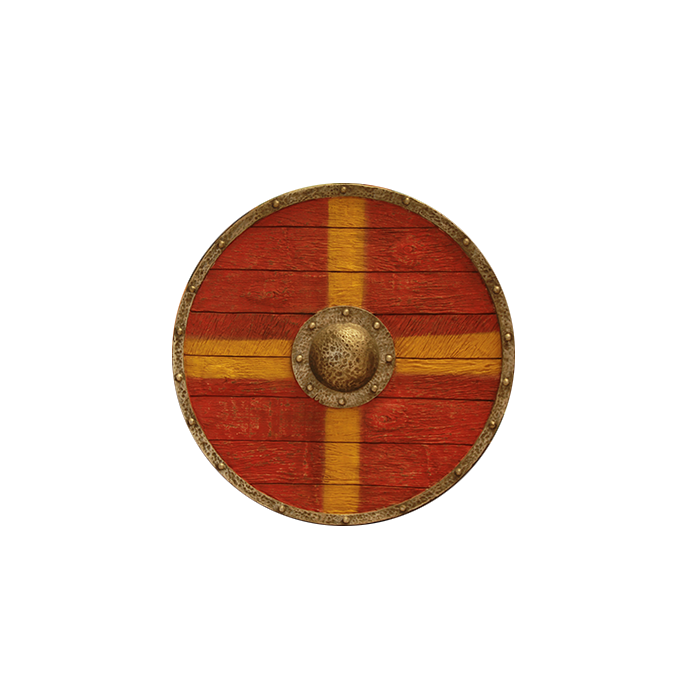 Wikinger Schild groß lebensgroß