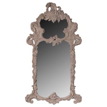Rococo Spiegel mit Gemälde keine Angabe