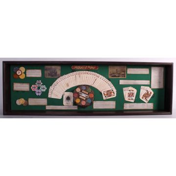 Schaukasten - Geschichte des Pokerns lebensgroß