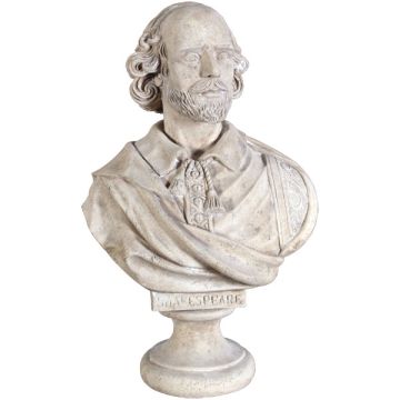 William Shakespeare Büste lebensgroß