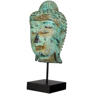 Buddhakopf auf Base verkleinert