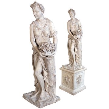 Vier Jahreszeiten - Herbst Statue lebensgroß
