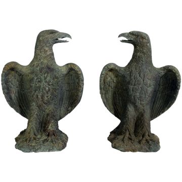 Schutz Adler 2er Set lebensgroß