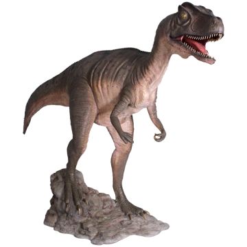 Allosaurus - Mund offen lebensgroß