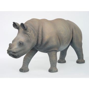 Nashorn Baby lebensgroß