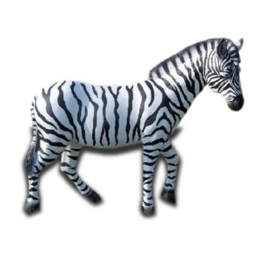 Zebra lebensgroß