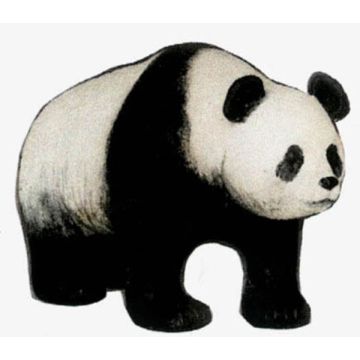 Panda lebensgroß