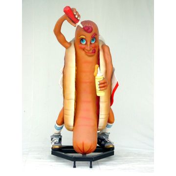 Hot-Dogmännchen Typ Amerika übergroß XXL