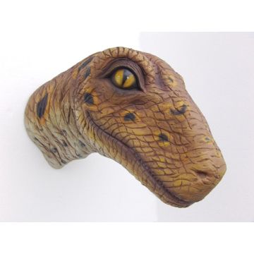 Saurier Baby T-Rexkopf lebensgroß