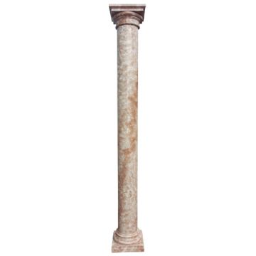 Große Säule im Marmor - Look lebensgroß