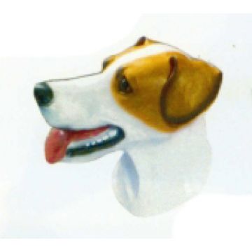 Pinscher Kopf lebensgroß